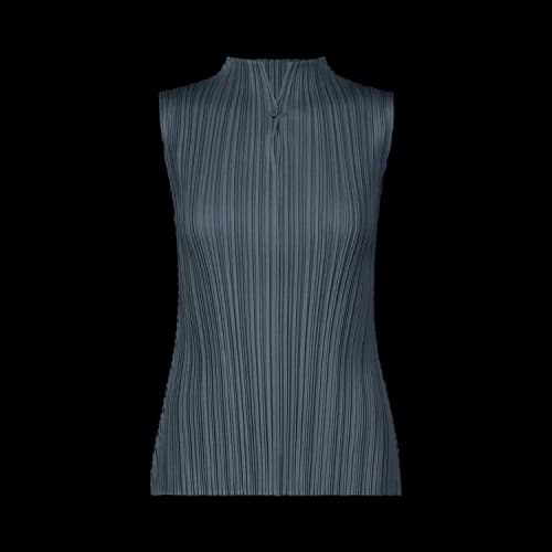 Pleats Please Issey Miyake Mellow Pleats Shirt 'Navy'