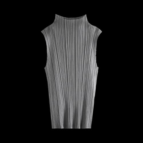 Pleats Please Issey Miyake Basics Shirt 'Grey'
