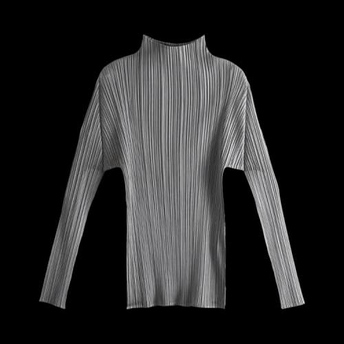 Pleats Please Issey Miyake Basics Shirt 'Grey'