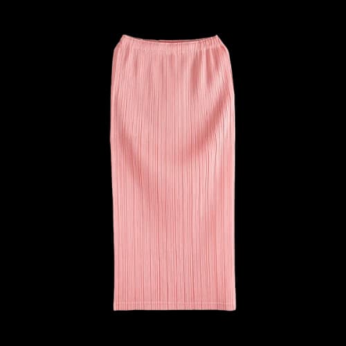 Pleats Please Issey Miyake Thicker Bottoms 2 Skirt 'Coral Pink'