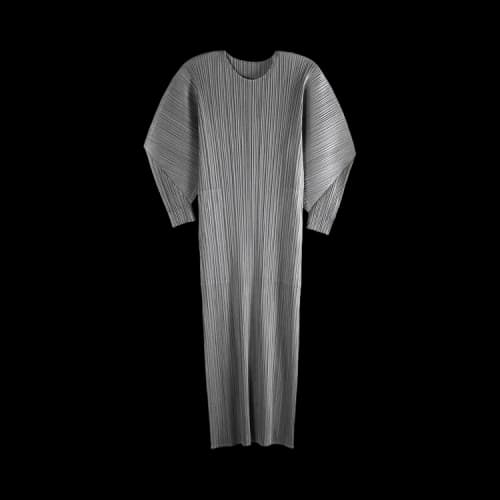 Pleats Please Issey Miyake Skyline Dress 'Grey'