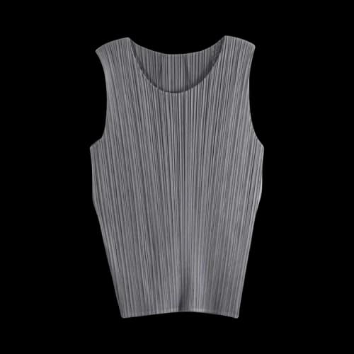 Pleats Please Issey Miyake Basics Shirt 'Grey'