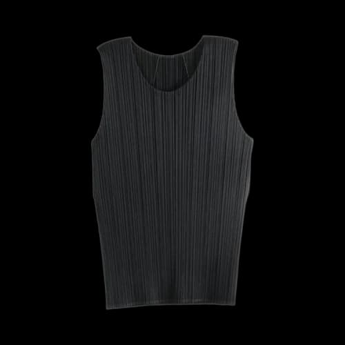 Pleats Please Issey Miyake Basics Shirt 'Black'