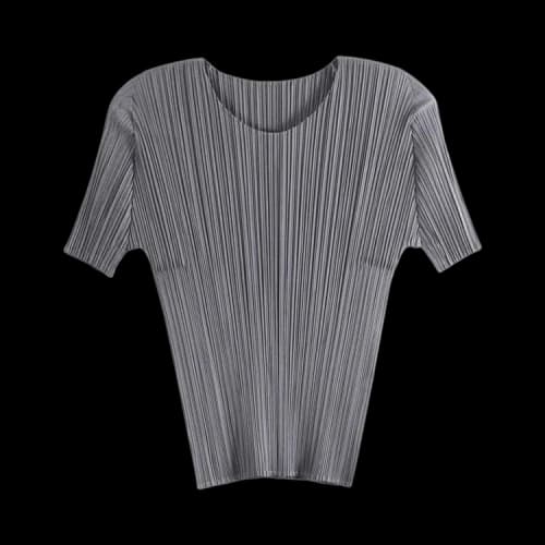 Pleats Please Issey Miyake Basics Shirt 'Grey'