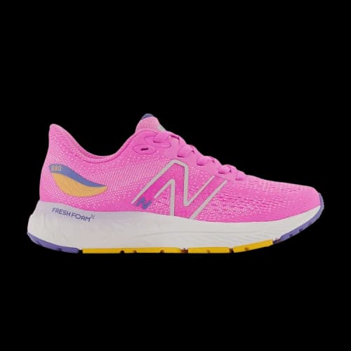 New Balance Fresh Foam X 880v12 Little Kid Wide 'Vibrant Pink Night Sky'