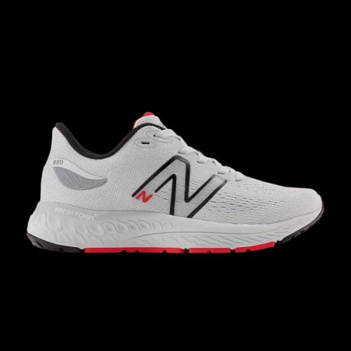 New Balance Fresh Foam X 880v12 Little Kid Wide 'Light Aluminum True Red'