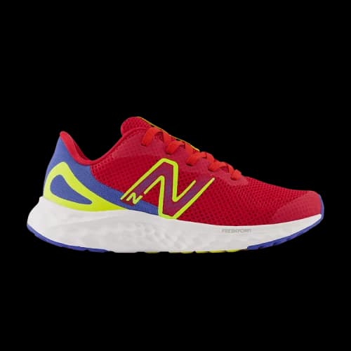 New Balance Fresh Foam Arishi v4 Little Kid X-Wide 'Team Red Cosmic Pineapple'
