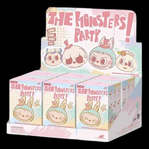 Pop Mart The Monsters Labubu Party Reversible Pendant Sealed Case (6 Blind Boxes)