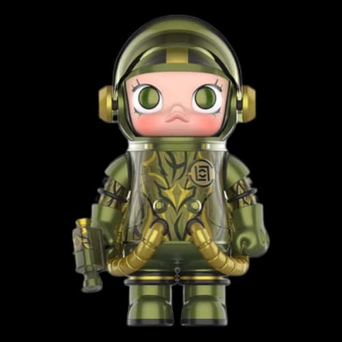 Pop Mart Mega Space Molly CLOT-Olive Alienegra 100%