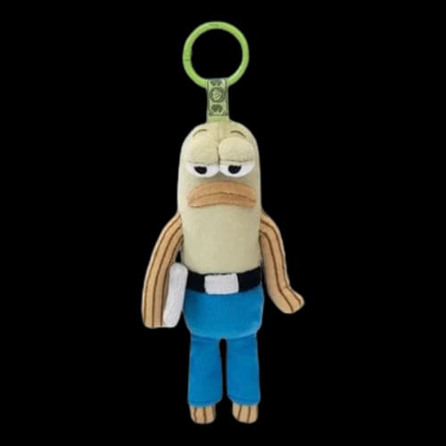 Pop Mart x Bikini Bottom Buddies Plush 'Whimsical Working Fish'