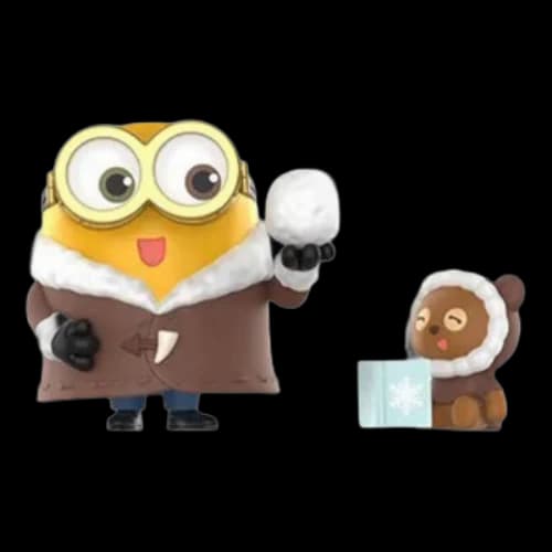 Pop Mart Minions Bedtime Stories by Bob and Tim Figures 'Arctic Survival Guide'