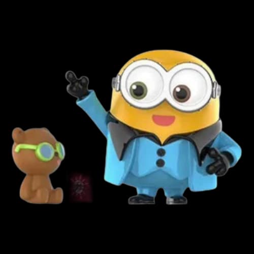 Pop Mart Minions Bedtime Stories by Bob and Tim Figures 'Disco Dance Steps'