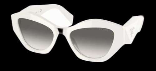 Prada Cat Eye Sunglasses White (PR07YS-142130-53)