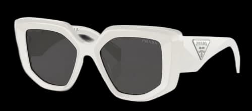 Prada Square Sunglasses White (PR14ZS-1425S0-50)