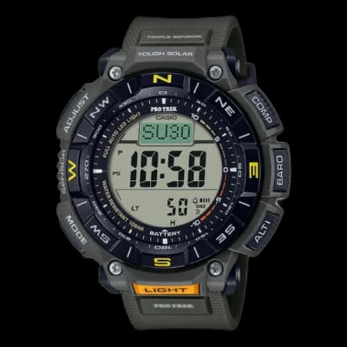CASIO PRG-340-3 Waterproof Solar Powered Mens