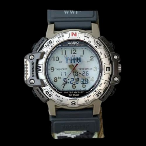 CASIO PRO-TERK WWF Series Version Mountaineering Mineral Tempered Glass Watch Mens