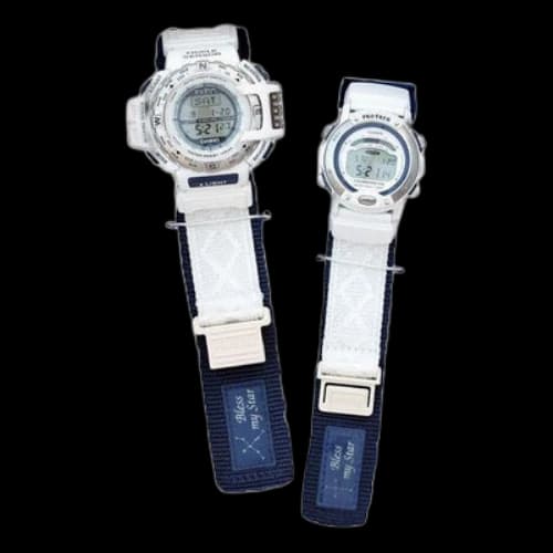 CASIO Unisex G Shock STARDUST LOVERS Blue/White Couple