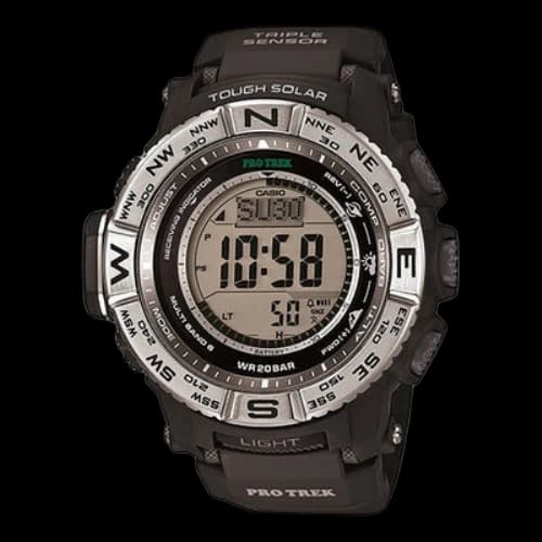 CASIO PRO TREK Series 200 Meter Waterproof Solar Energy Numeric Watch Solar Powered