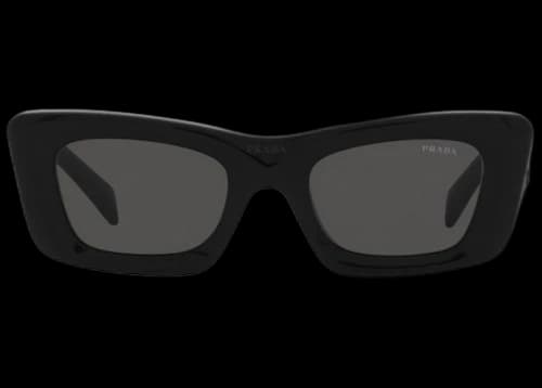 Prada Sunglasses PR 13Z Black/Dark Grey (PR 13Z-1AB5S0-52)