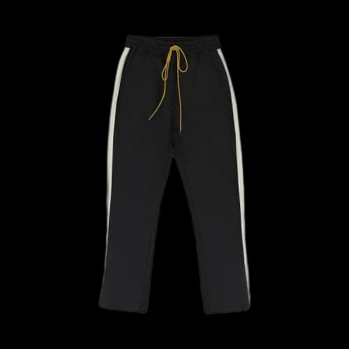 Rhude Collegiate Track Pants 'Black/White'