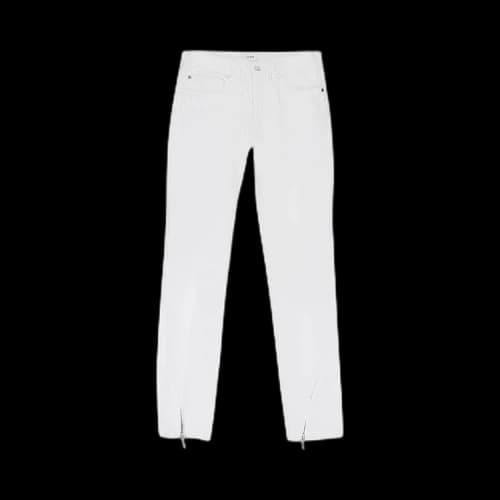 Rhude Denim Straight-Fit Jeans 'White'