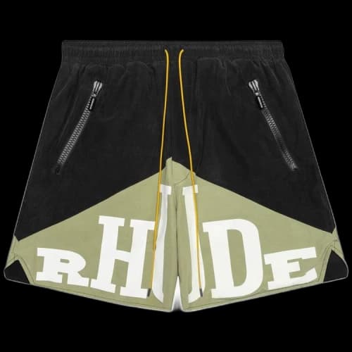 Rhude Yachting Short 'Black/Green'