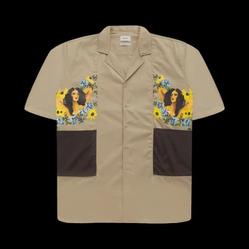 Rhude Cigar Shirt 'Tan/Brown'