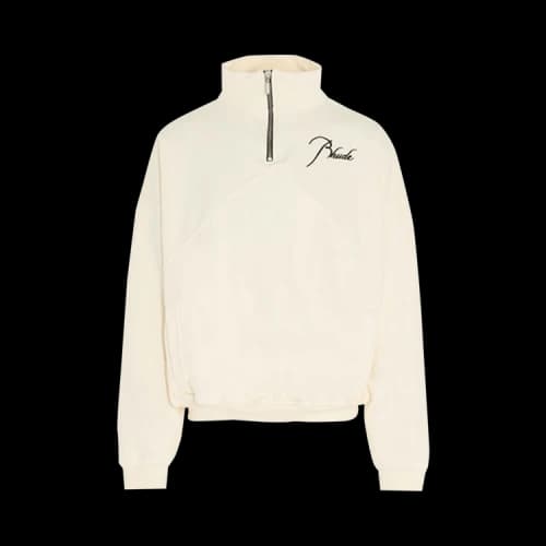 Rhude Quarter Zip 'Créme'