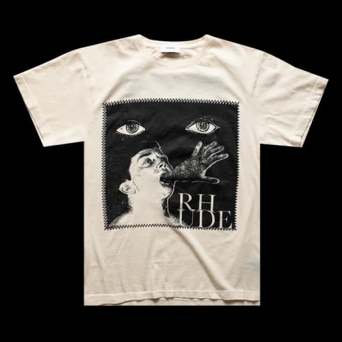 Rhude Post Stamp Tee 'White'