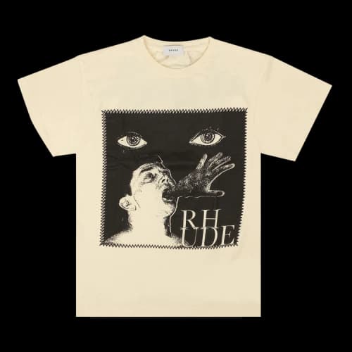 Rhude Post Stamp Tee 'White'