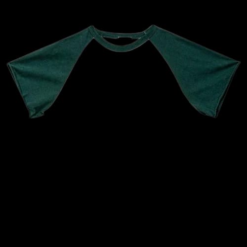 Rhude Raglan Tee 'Green/White'