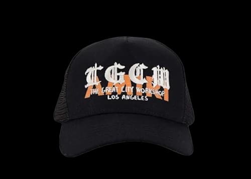 AMIRI T.G.C.W. Trucker Hat Black