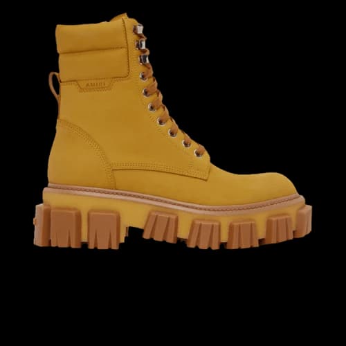 Amiri Crepe Lug Combat Boot 'Tan'