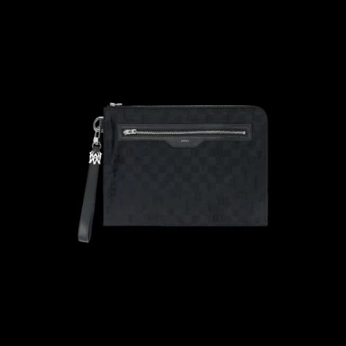 Amiri Nylon Jacquard iPad Pouch 'Black'