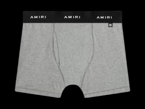 AMIRI Logo Brief Grey