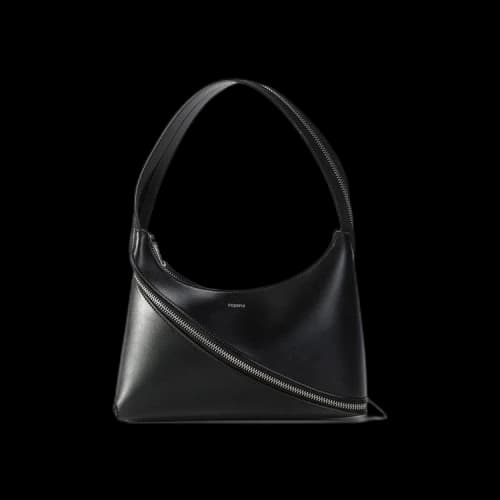 Coperni Zip Baguette Bag 'Black'