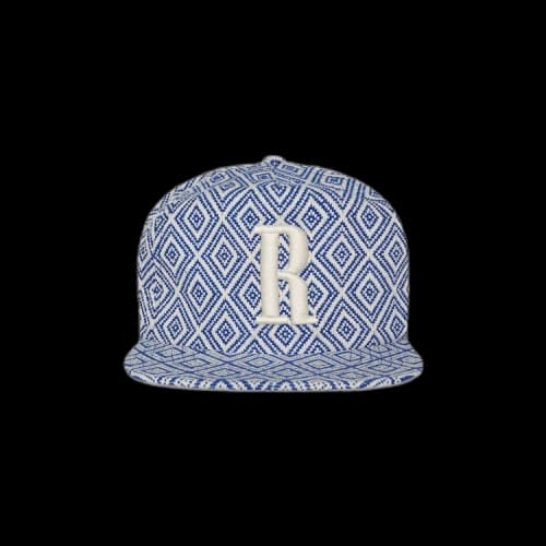 Rhude Jacquard R Cap 'Blue'