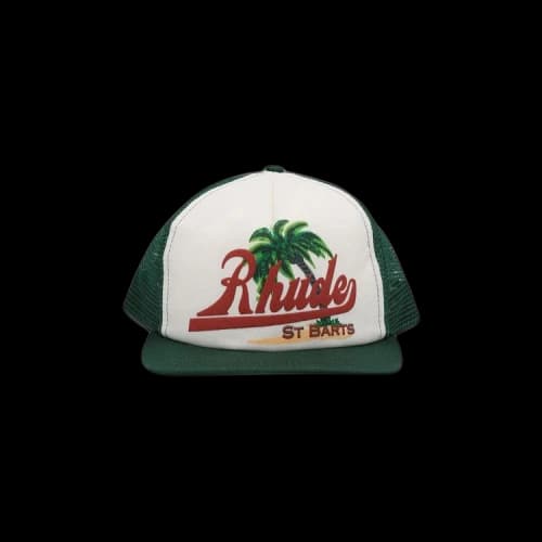 Rhude Palms Hat 'Green/White'