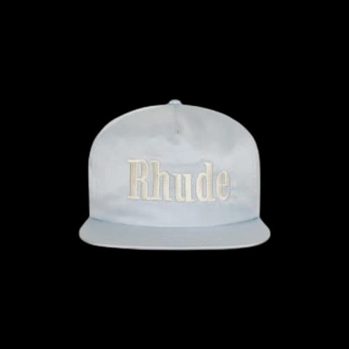 Rhude Satin Logo Hat 'Sky Blue'
