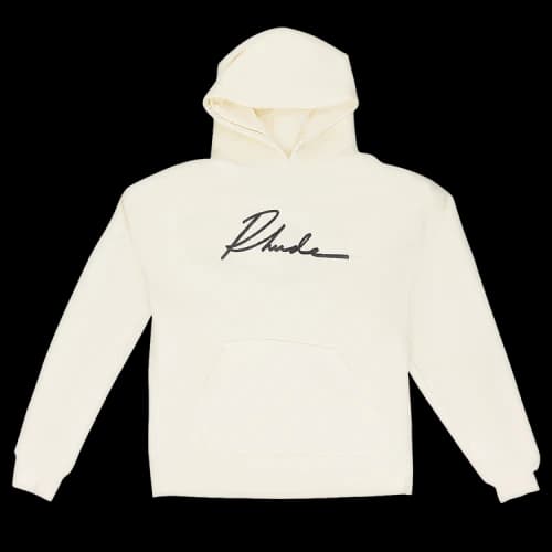 Rhude Cursive Hoodie 'Cream'