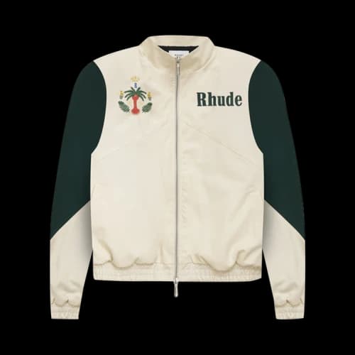 Rhude Flight Jacket 'Ivory/Sage'