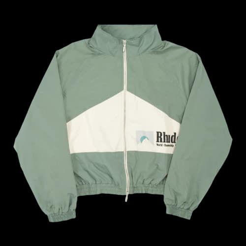 Rhude Senna Flight Jacket 'Ivory/Sage'