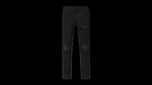 AMIRI Kids' MX1 II Jeans Black