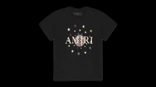 AMIRI Kids' Stars Graphic Tee Black