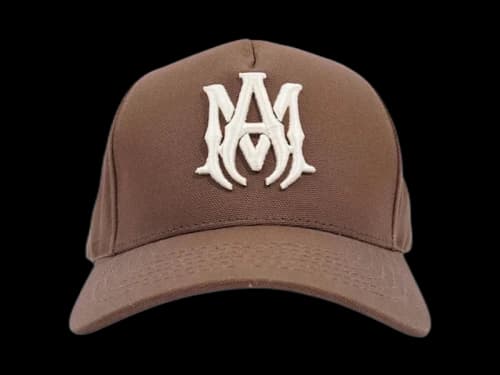 AMIRI Full Canvas MA Cap Brown