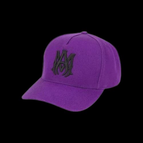 AMIRI Full Canvas Ma Hat Purple