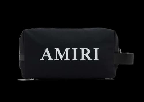 AMIRI Beauty Pouch Black