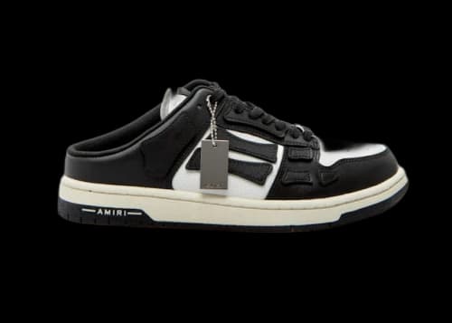 AMIRI Skel Slip On Black