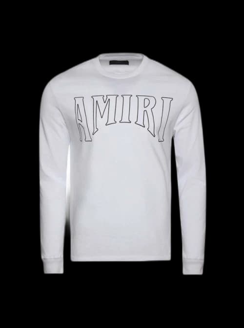 AMIRI Sun LS T-shirt White
