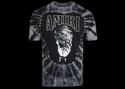 AMIRI Crystal Ball Tie-Dye T-shirt Black